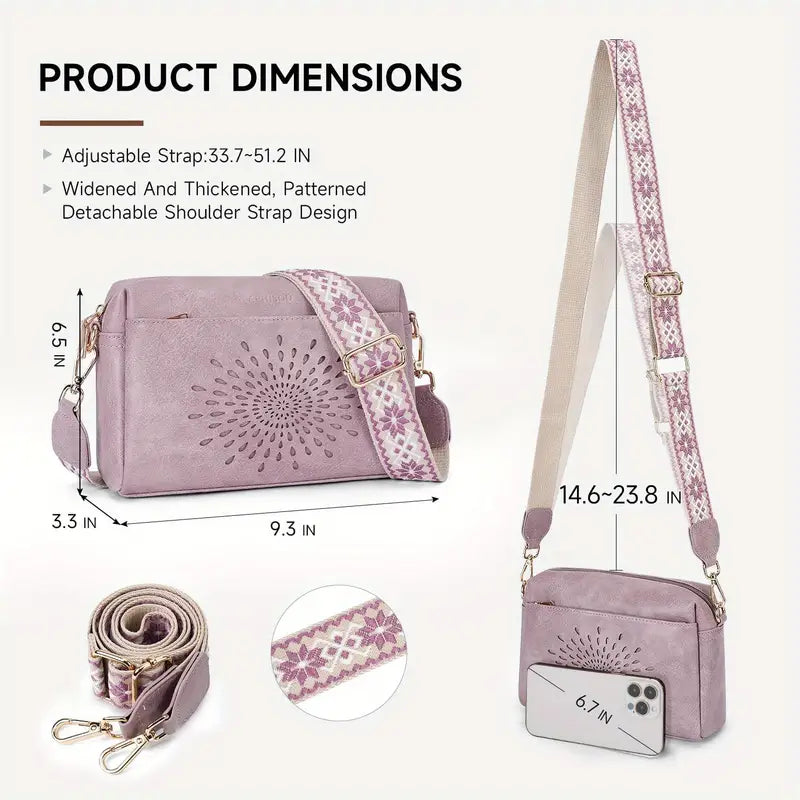 Crossbody Purse Brown