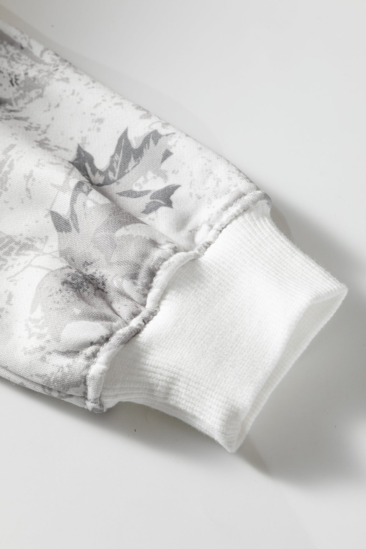 Light Grey Light Woodland Camo Classic Hoodie and Sweatpants Set