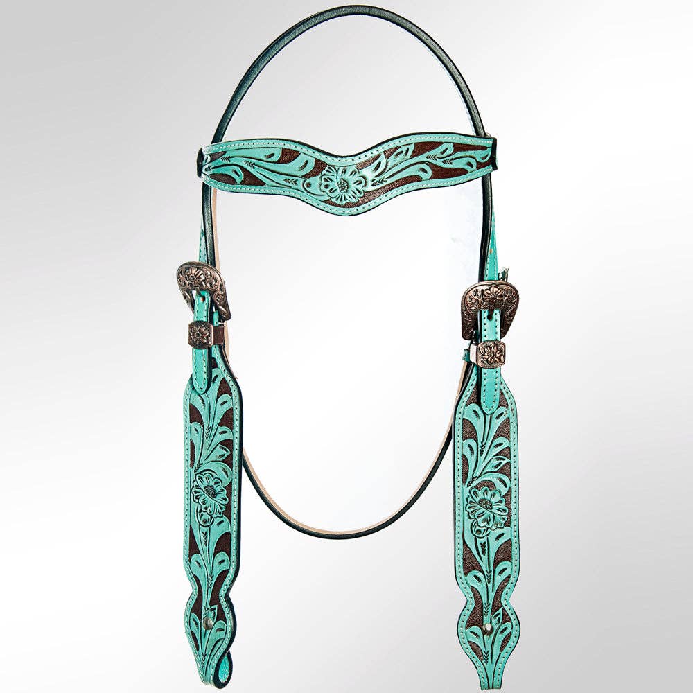 ADPAF105-HS Western Leather Headstall
