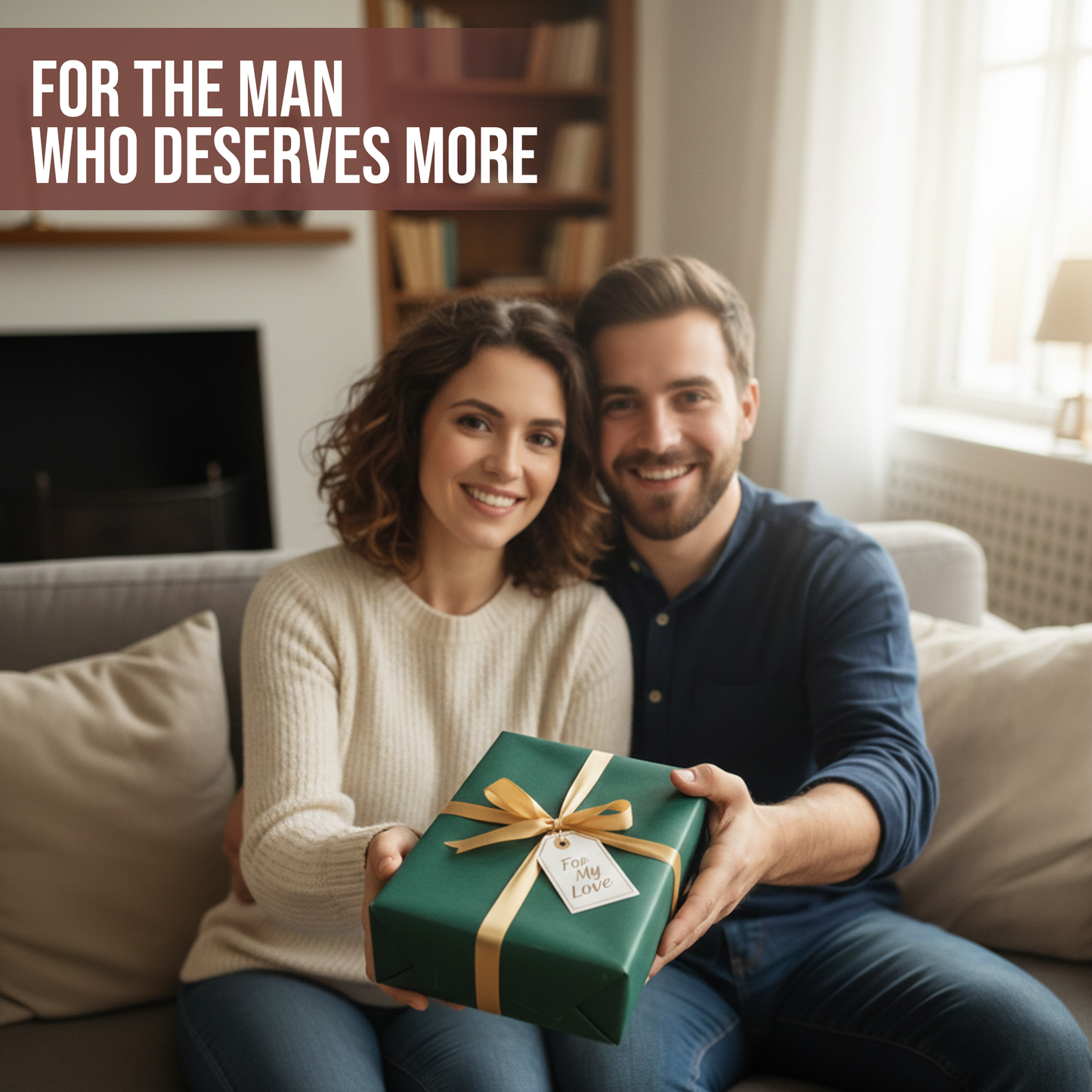 Handmade damascus steel knife with leather sheath