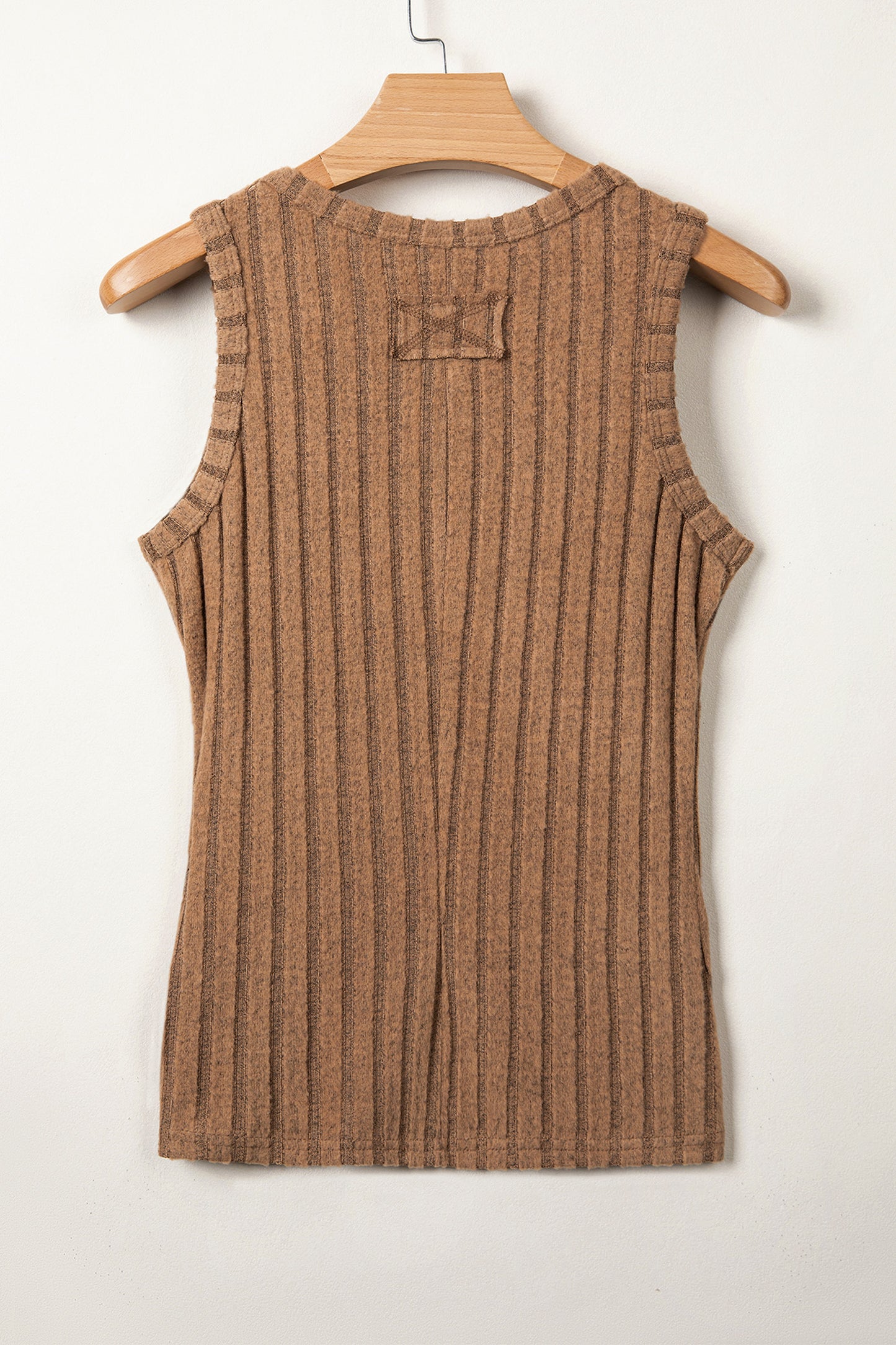 Phalaenopsis Slim Ribbed Mineral Wash Tank Top