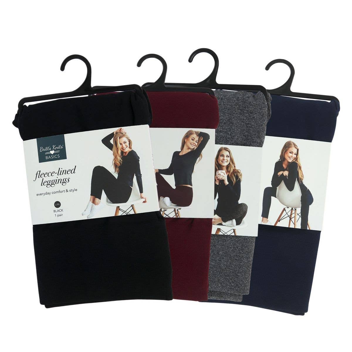 Britt's Knits Fleece Lined Leggings Open Stock