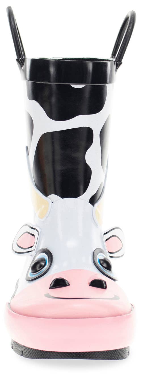 Kids Colbie Cow Rubber Boots