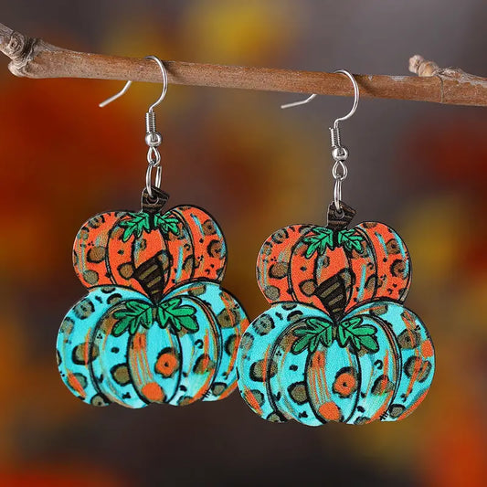 Double The Pumpkins Earrings