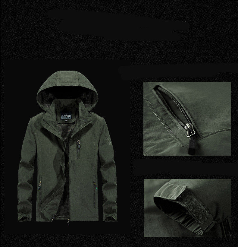 Men's Jacket Outdoor Leisure Shell Jacket