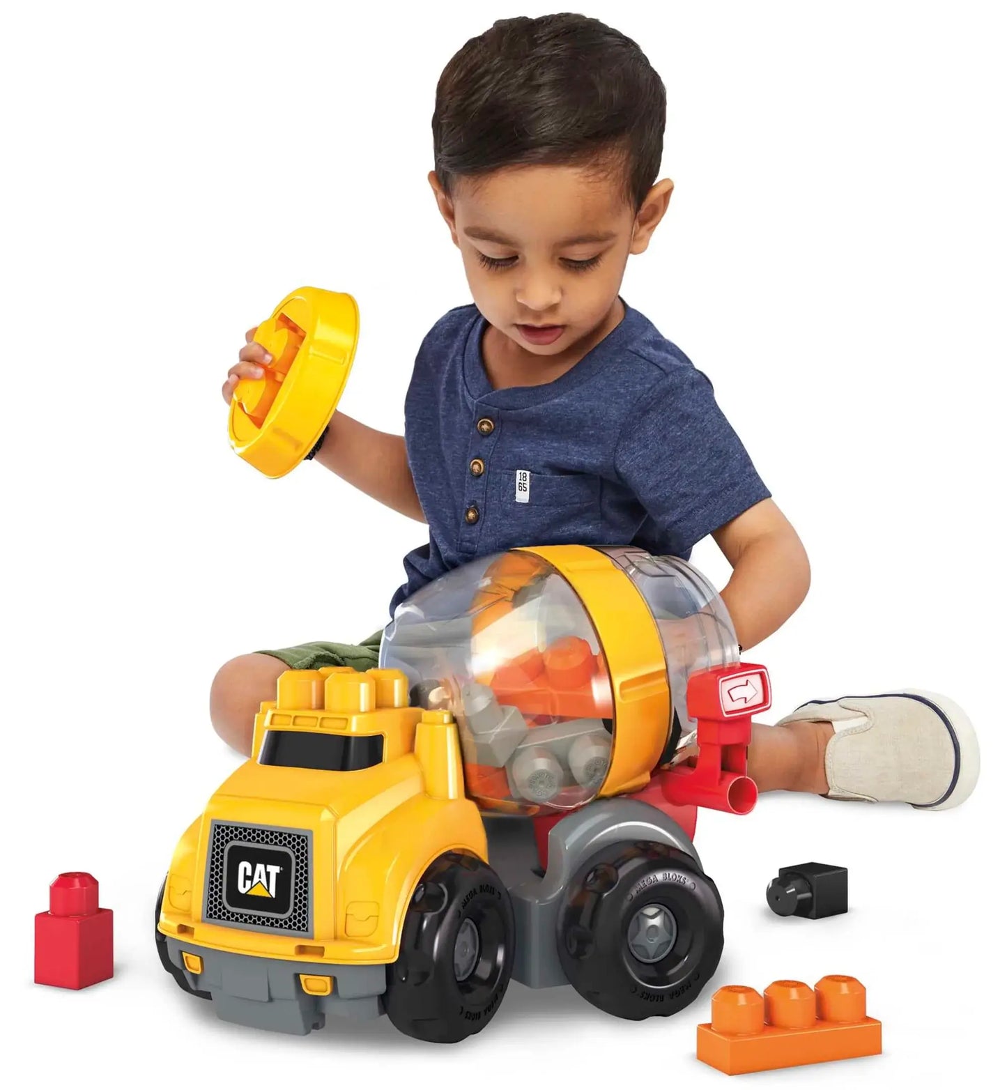 MEGA™ Bloks CAT Cement Mixer