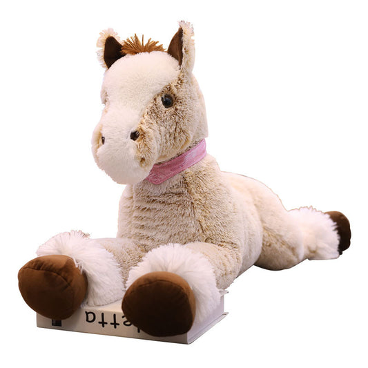 Large Brown Horse Toy Home Cute