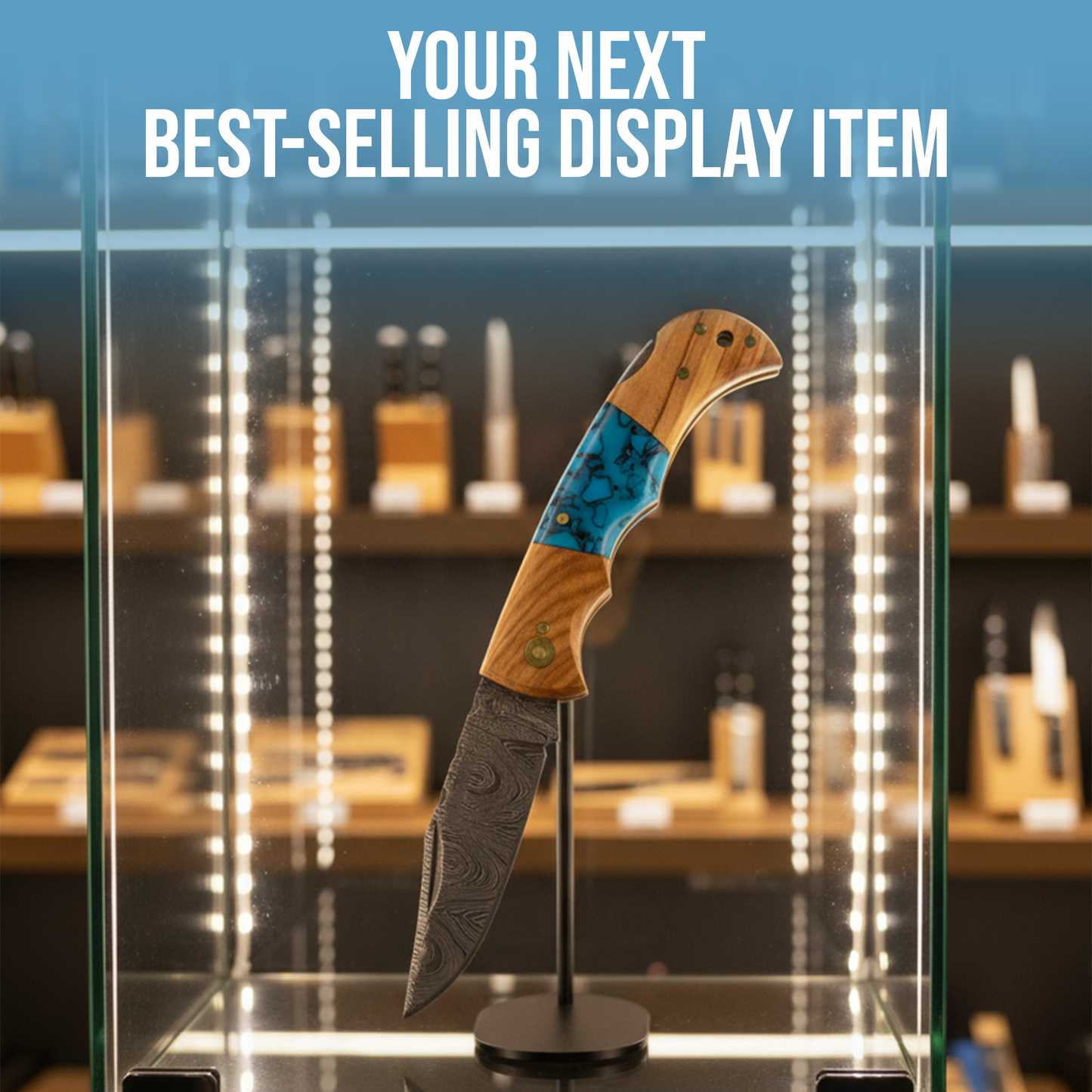 6.5' Handmade damascus folding knife, Pocket Knife