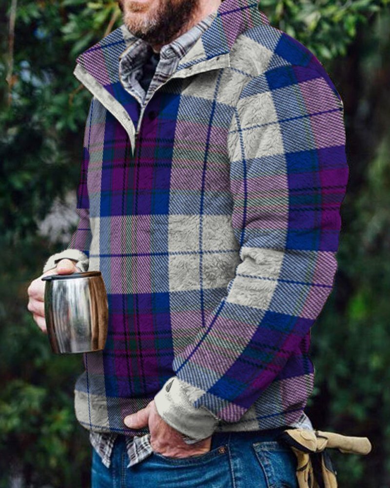 Men's Casual Flannel Shirt