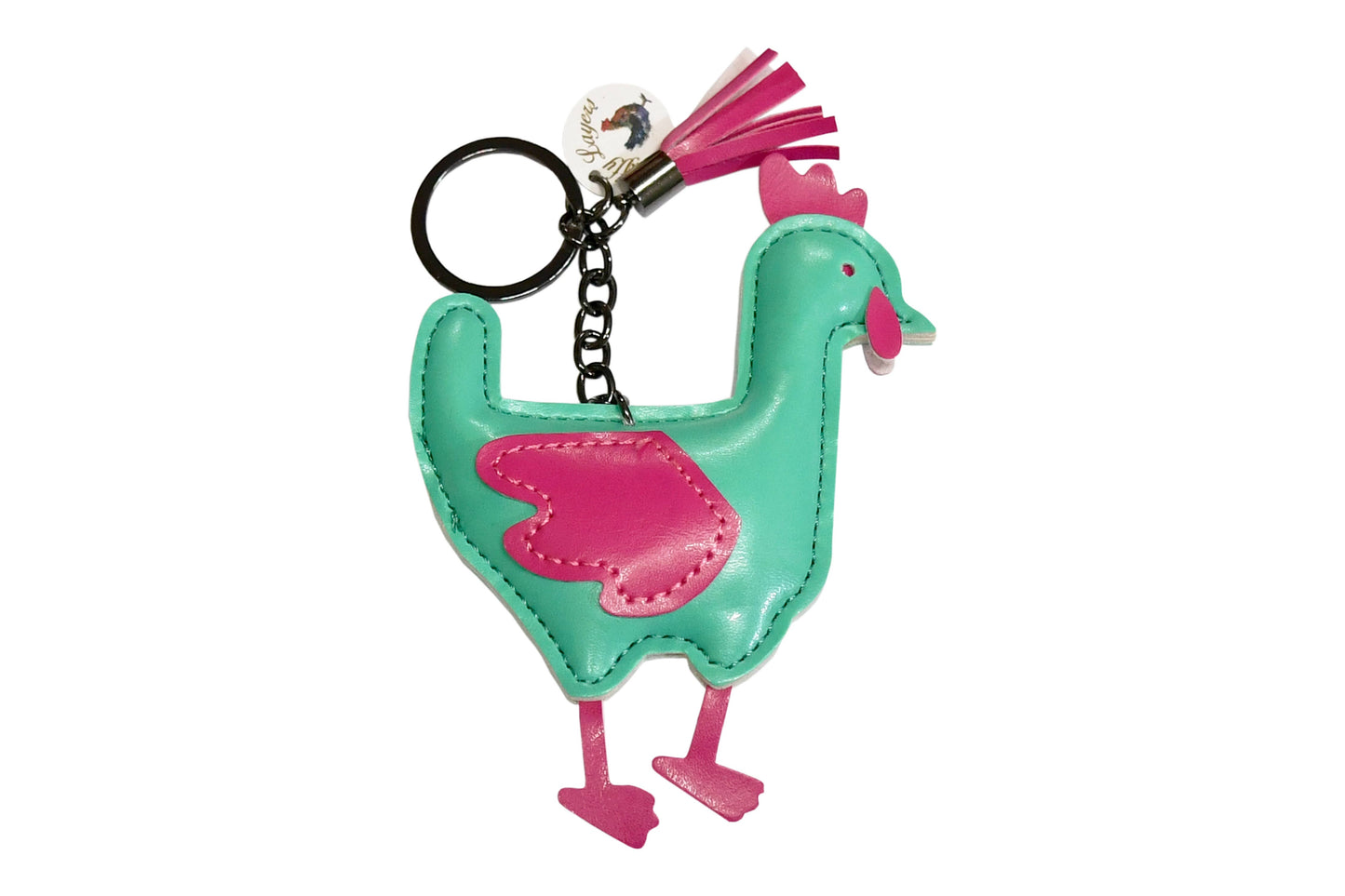 Fluffy Layers® Farm Frenzy Keychains