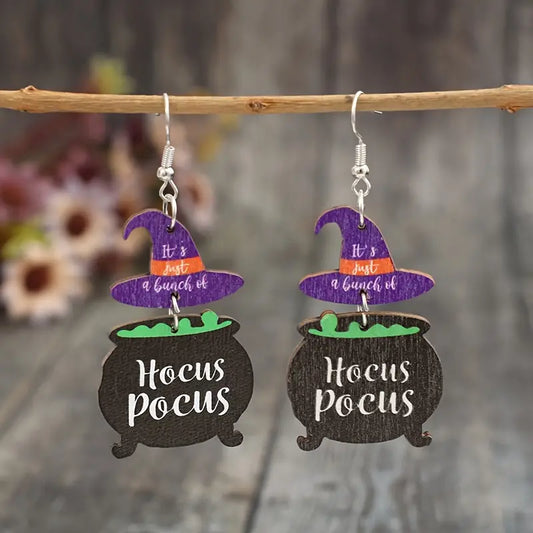 Hocus Pocus Dangly Earrings