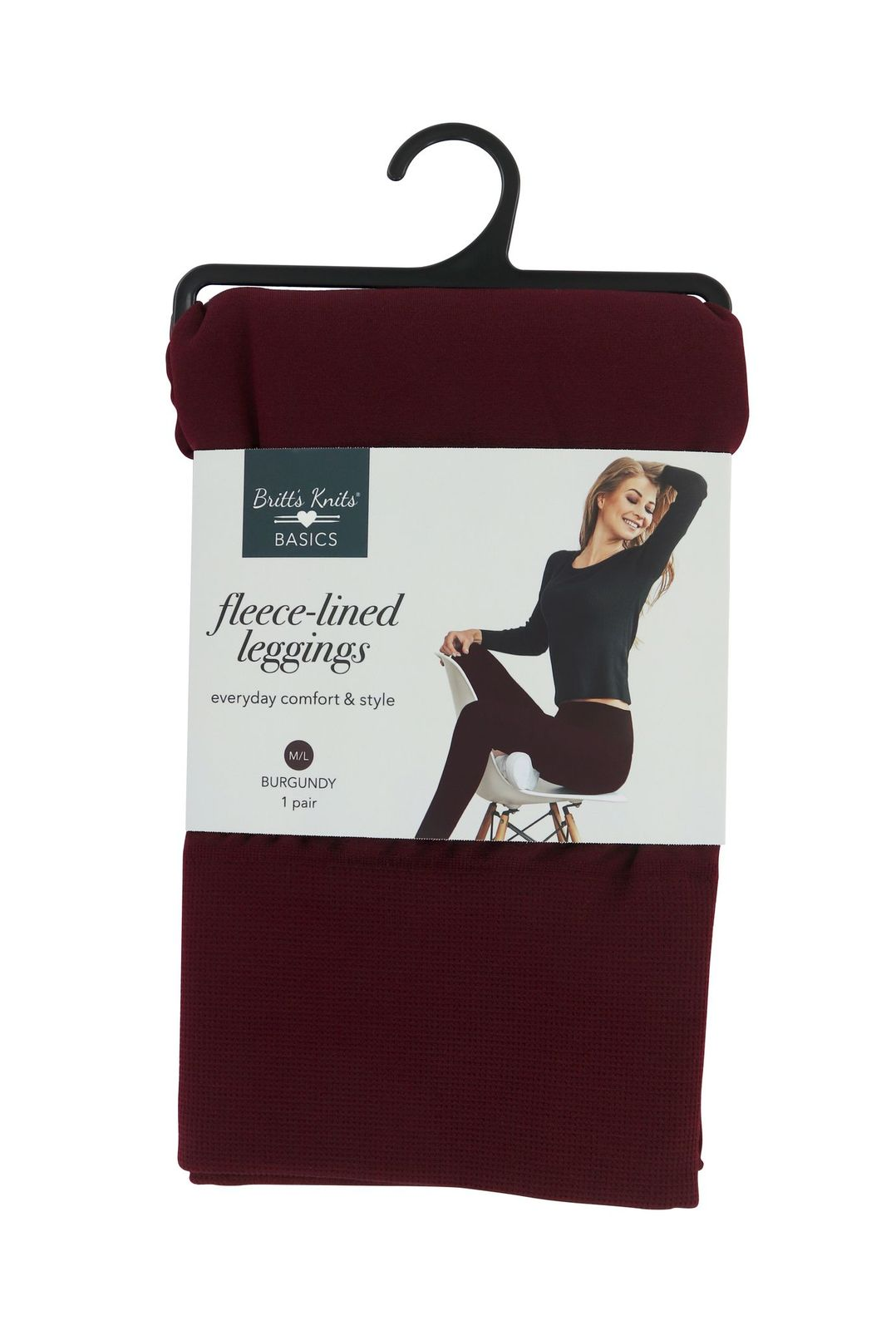 Britt's Knits Fleece Lined Leggings Open Stock