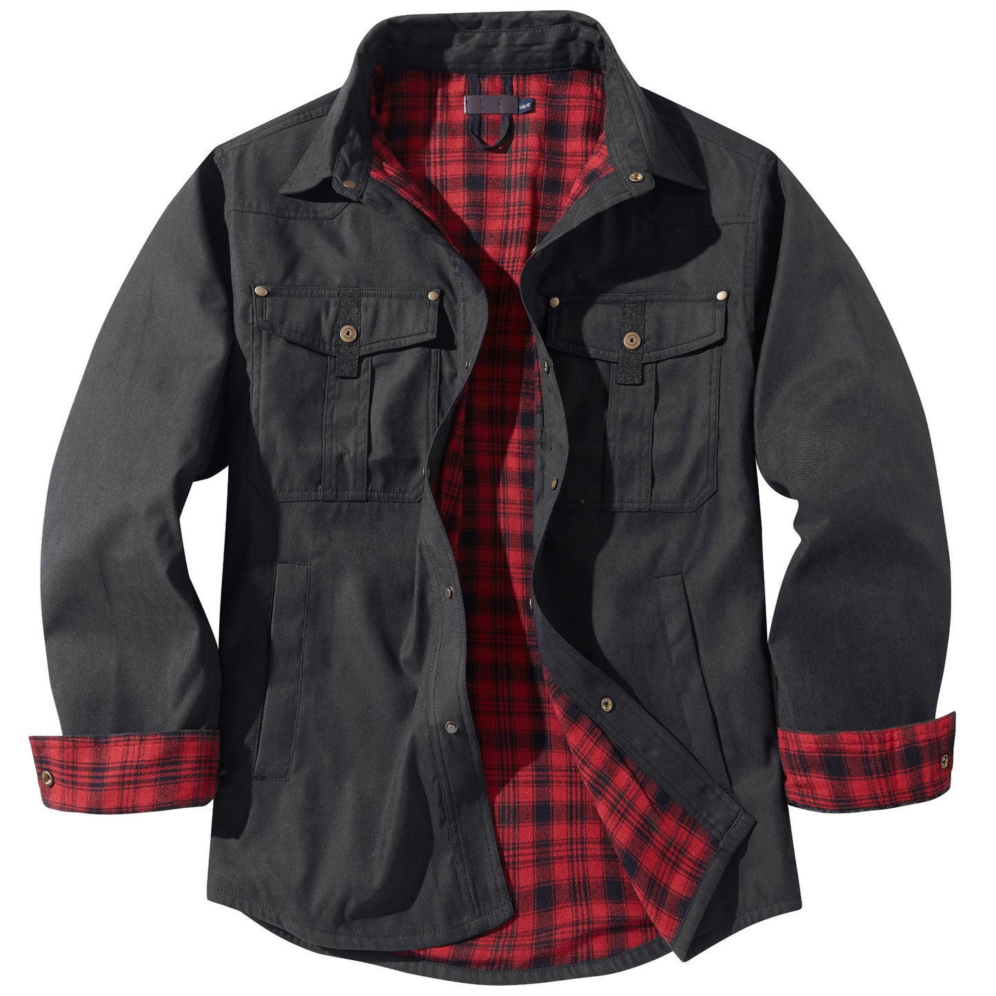 Men's Plaid Flannel Casual Jacket