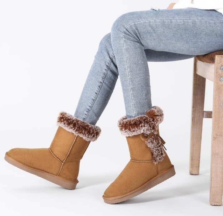 Ultra-Soft Cotton Anti-slip Women’s Boots