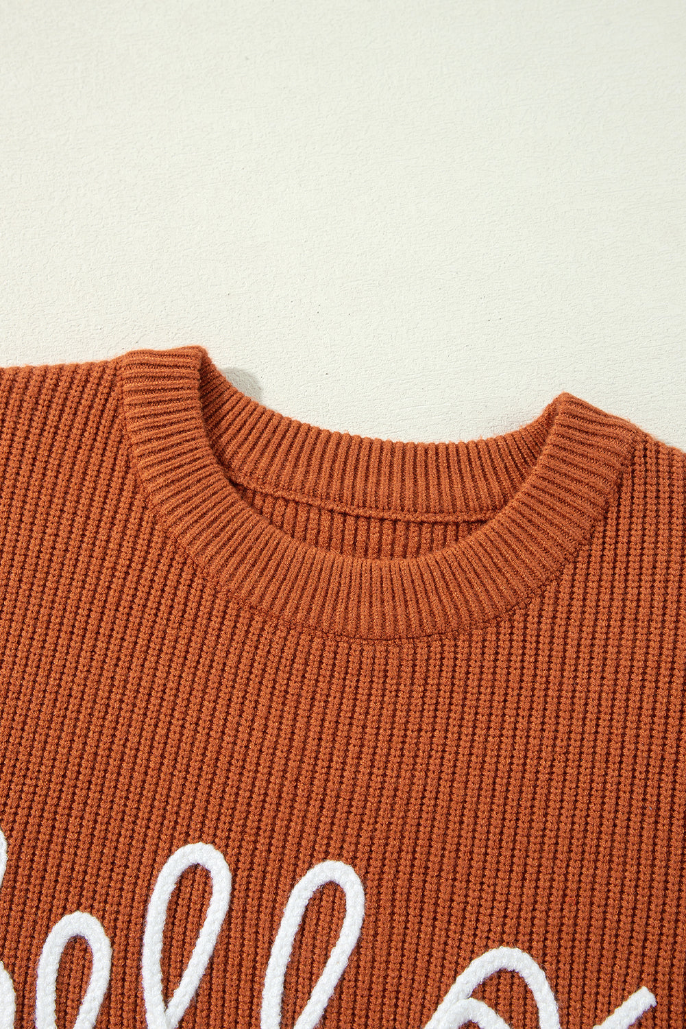 Flamingo Hello Pumpkin Graphic Sweater