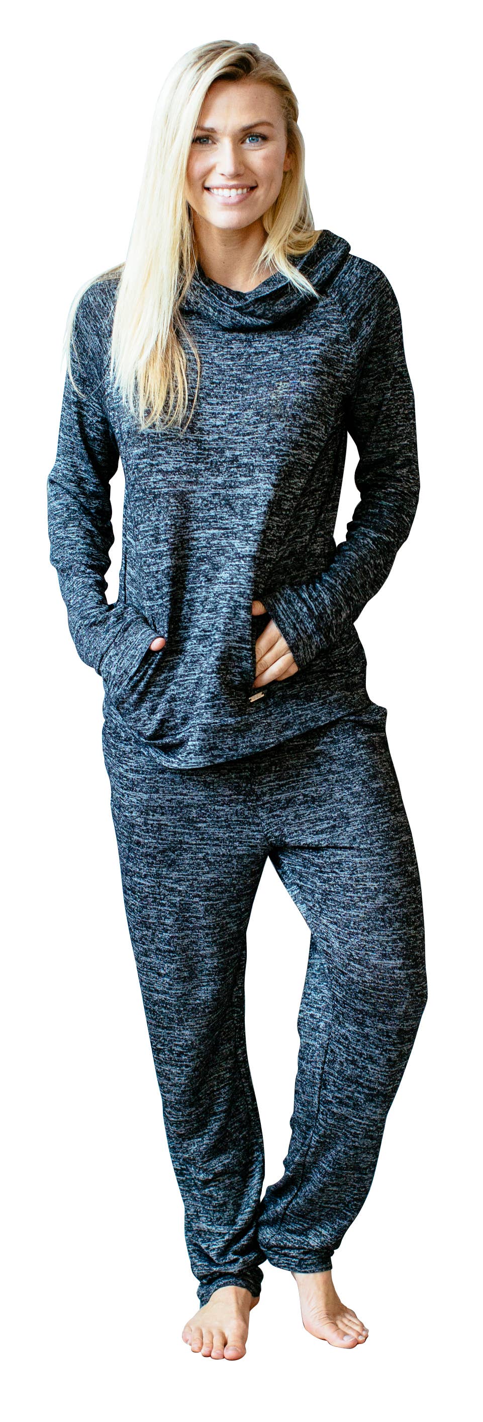 Hello Mello Carefree Threads Cowl Neck Top