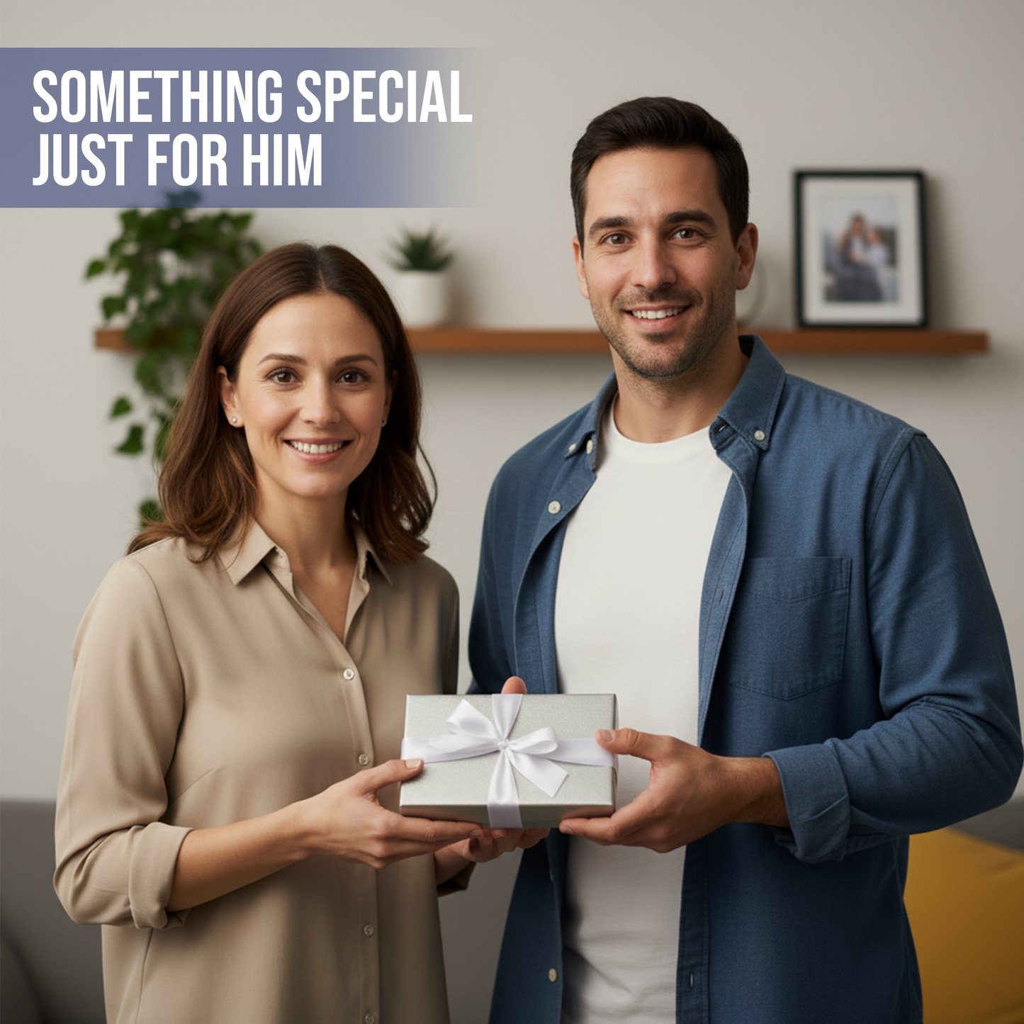 12' Handmade damascus steel knife with leather sheath