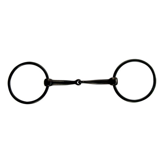 Loose Ring Black Sweet Iron Snaffle Bit