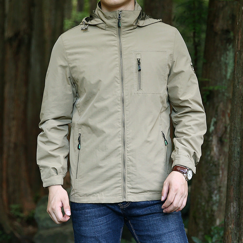 Men's Jacket Outdoor Leisure Shell Jacket