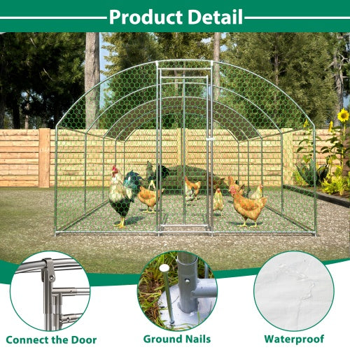 Large Chicken Coop Metal