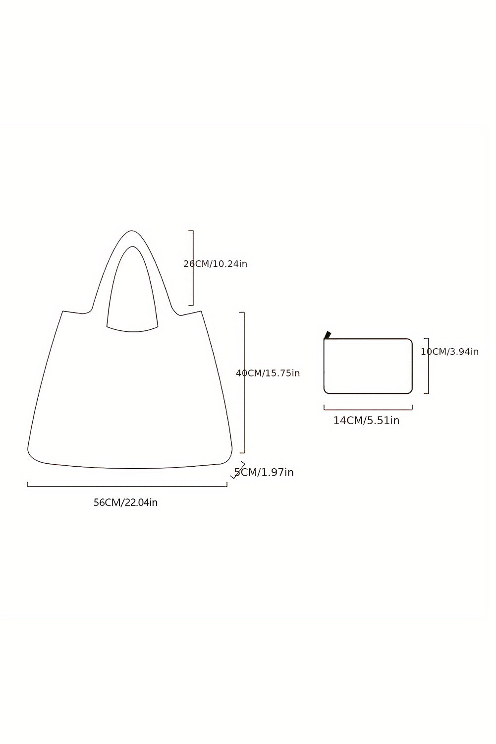 Bluing Large Foldable Christmas Holiday Reusable Oxford Bag