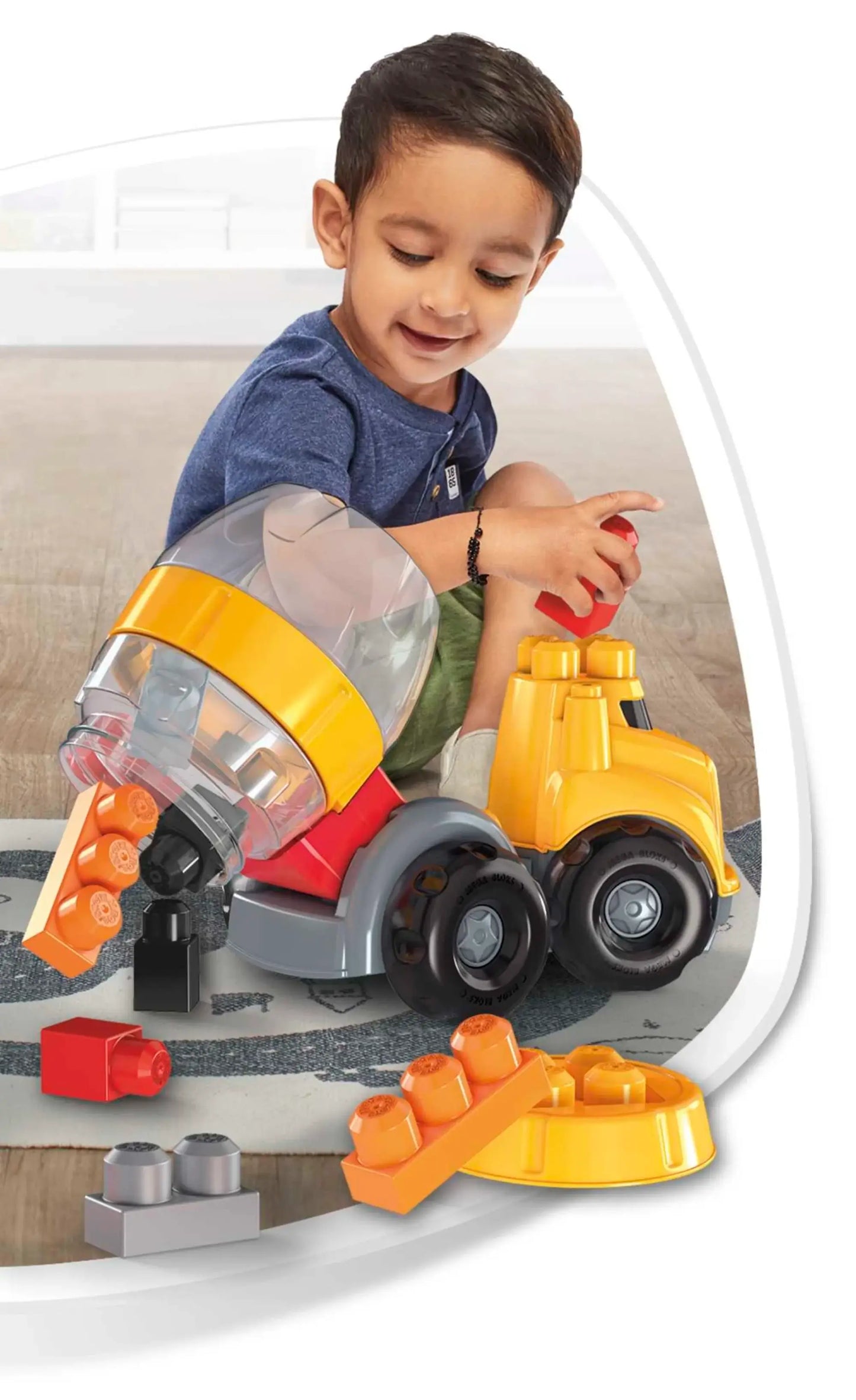 MEGA™ Bloks CAT Cement Mixer