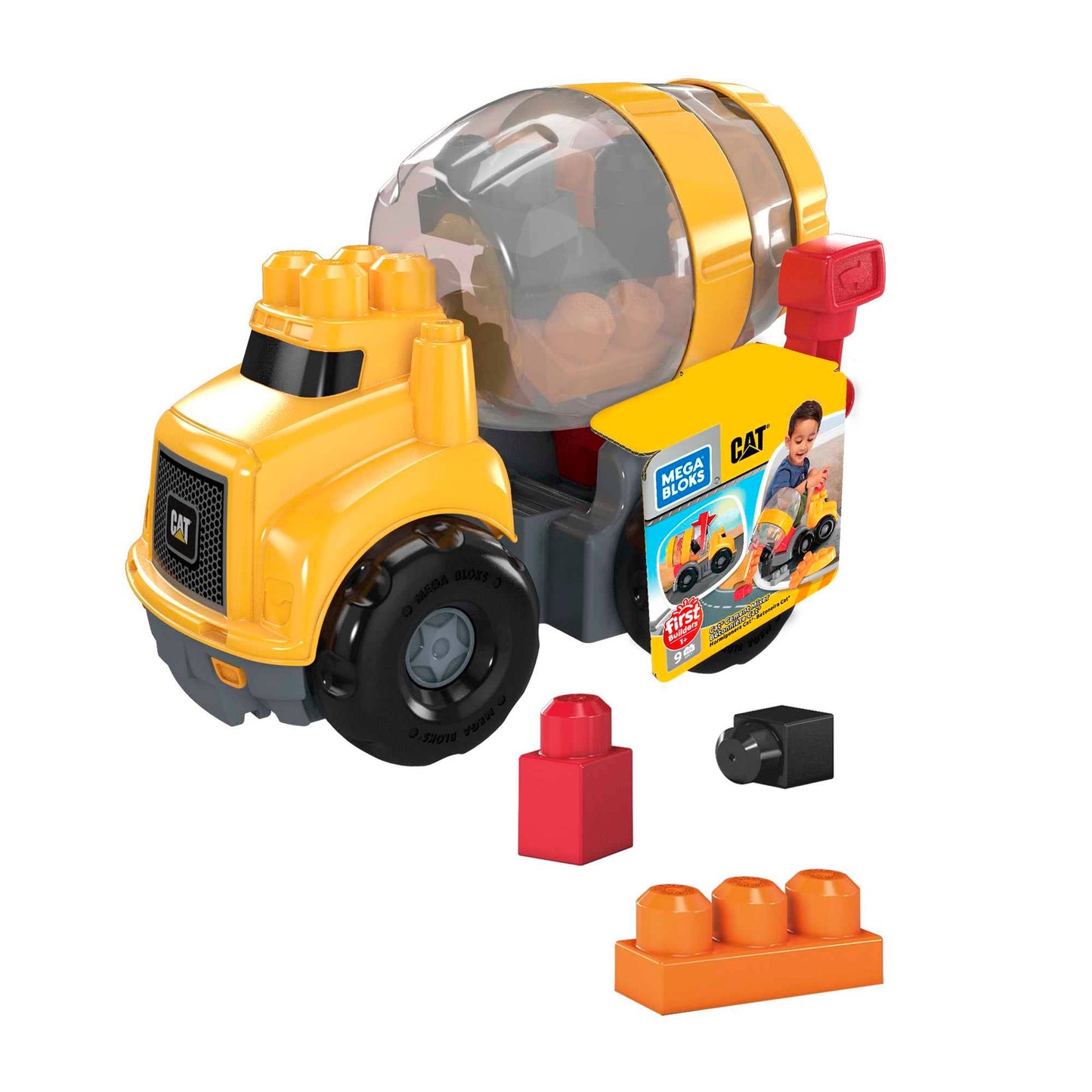 MEGA™ Bloks CAT Cement Mixer