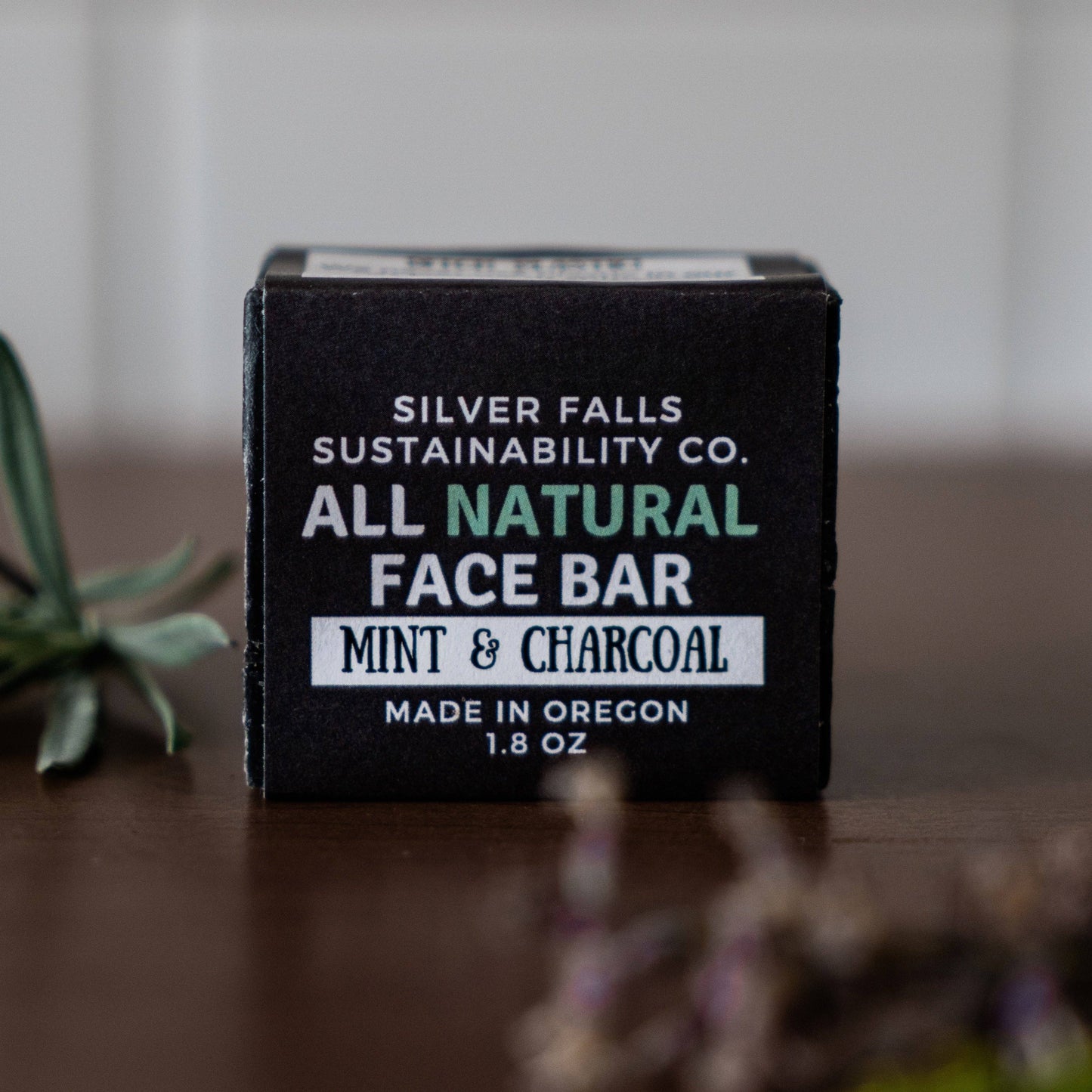 Activated Charcoal and Mint Face Bar Soap