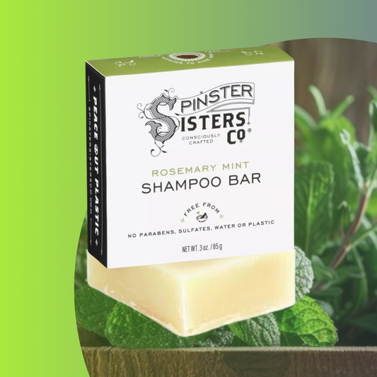 Rosemary & Mint Shampoo Bar: Nourishing & Cleansing