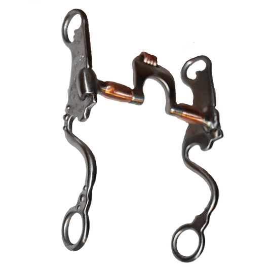 Bit Show SS Spoon with Top Roller 5" Mouth Piece