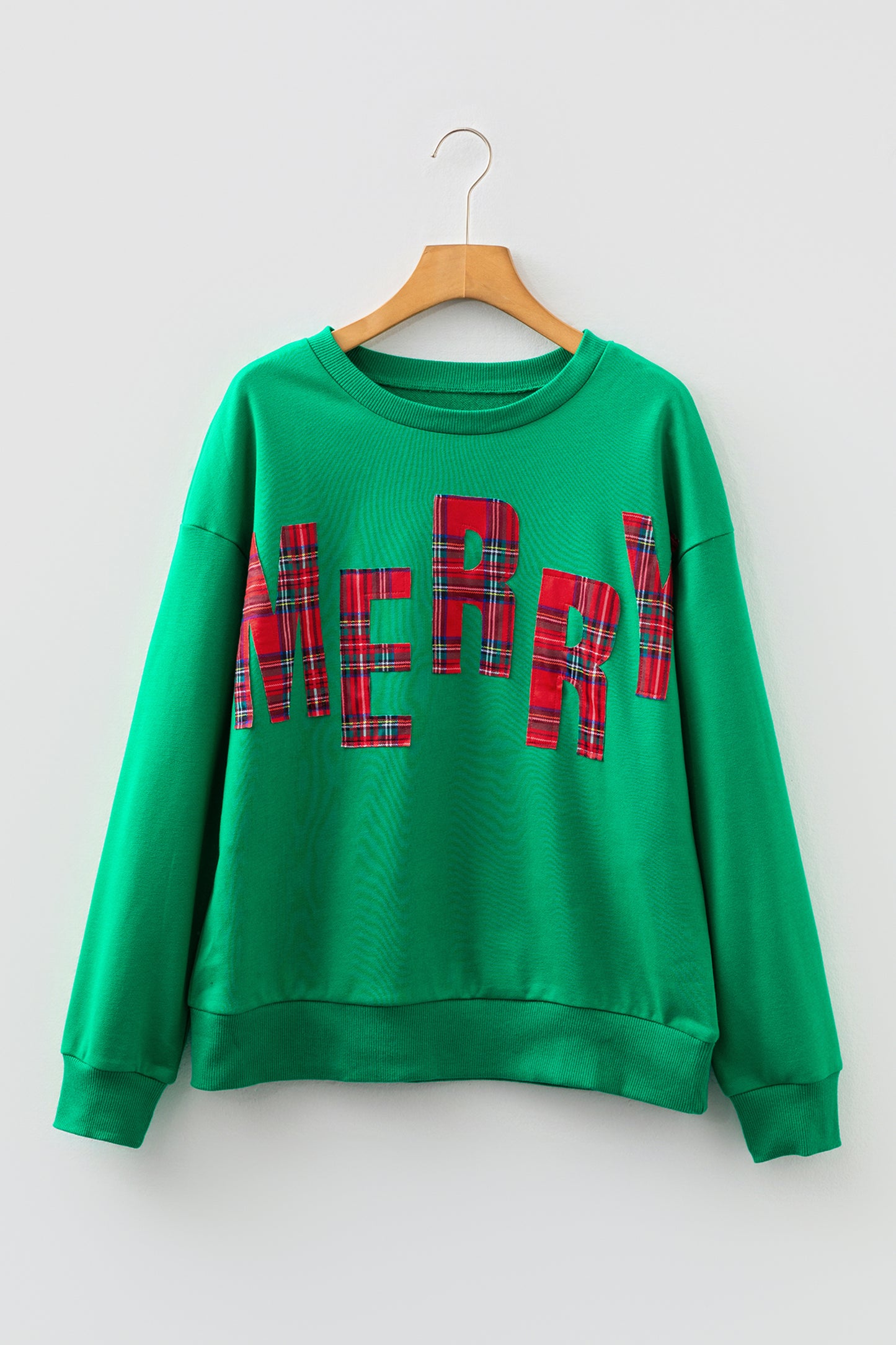 White Plaid MERRY Christmas Vacation Sweatshirt