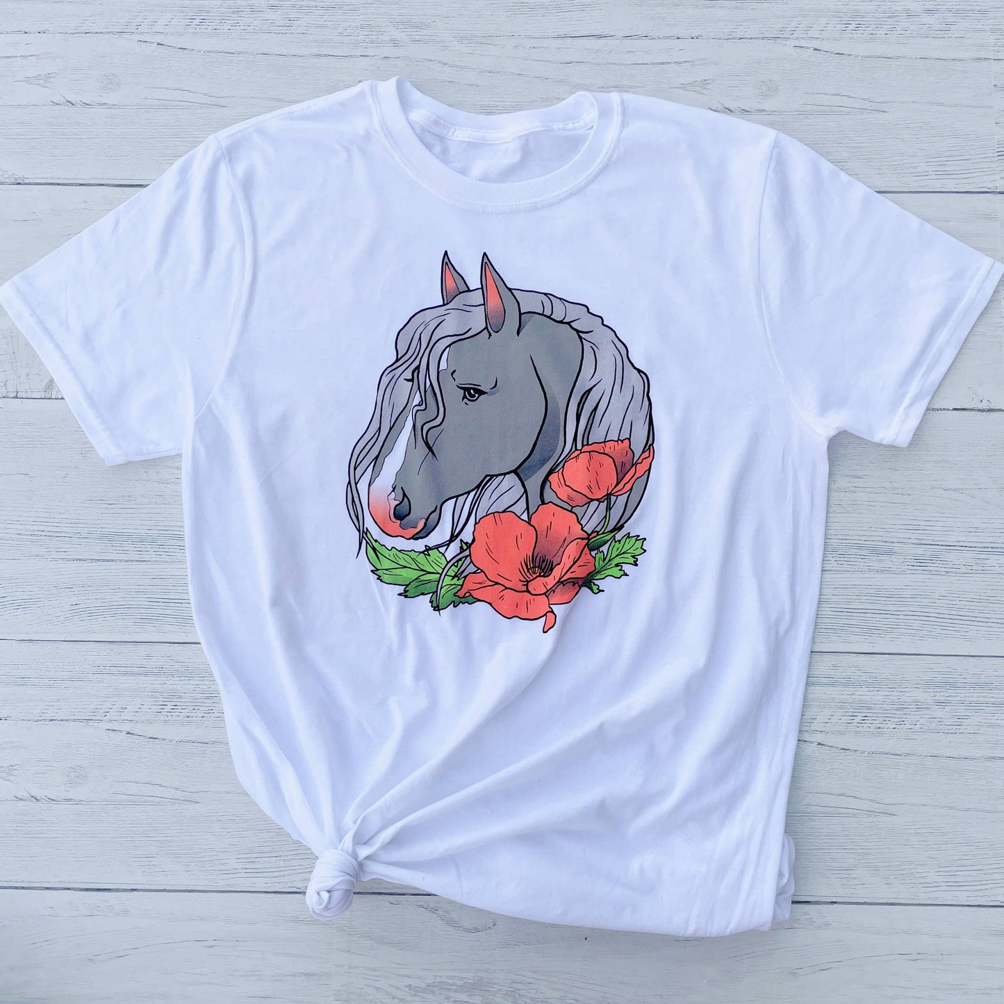 Kids - The Smokey Horse Graphic Tee Shirt